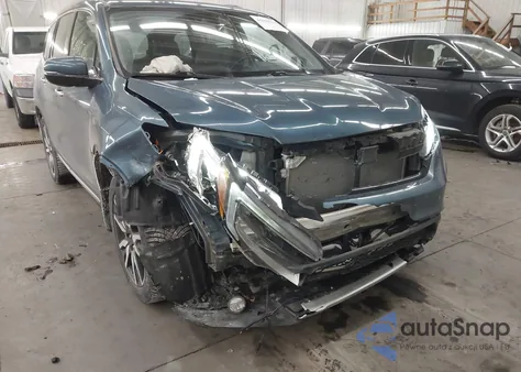 2019 Honda Pilot Elite из США, поврежденный, VIN 5FNYF6H03KB035256